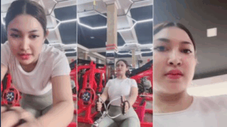 ABG Viral Indo Update Indonesia Tante Rara Gym Masukin Barbel Apem Coklatnya